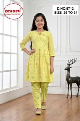 Dt Devi Yamika vol 1 9712 Kids ethnic wear market in Pune